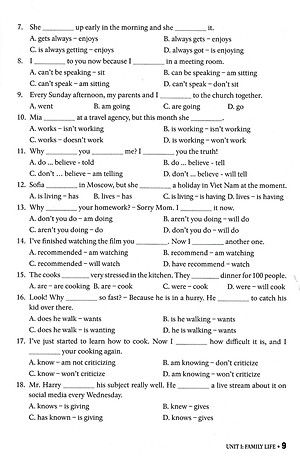 Bài Tập Thực Hành Tiếng Anh 10 - Có Đáp Án (Dùng Kèm SGK Tiếng Anh 10 Global Success)