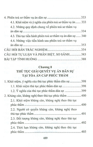 Hướng Dẫn Môn Học Luật Tố Tụng Dân Sự (Sách chuyên khảo)