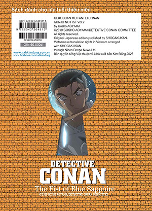 Thám Tử Lừng Danh Conan Hoạt Hình Màu: Cú Đấm Sapphire Xanh