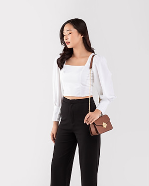 Túi Lata ( Thời trang nữ đi chơi size 17 - Túi đeo chéo da HN97 )