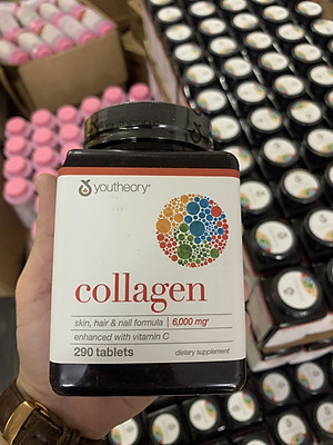 Collagen Youtheory Mỹ Type 1,2,3 hỗ trợ tăng sức khỏe và làm chậm quá trình lão hóa cho da, tóc, móng, sụn, gân, dây chằng, khớp - OZ Slim Store