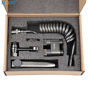 Bộ vòi xịt rửa toilet có van đa năng dây lò xo Hobby home decor VSR9