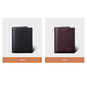 Ví nam da bò Lata ( Thời trang nam - Ví da thật LVN79 )