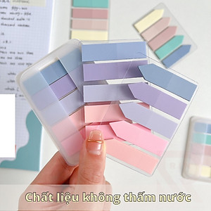 Giấy ghi chú đánh dấu / giấy phân trang / giấy đánh dấu trang trong suốt cho học sinh, văn phòng