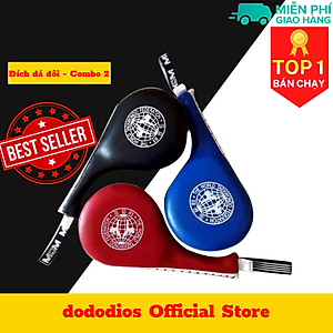 combo 2 đích đá đấm boxing teakwondo, Karate, vovinam, Muay Thái, Vstar, tập võ thuật, combo 2 Vợt Đá Đôi Vợt Đá Đơn (ĐƠN VỊ TÍNH: 1 CÁI) Taekwondo Vovinam Cổ Truyền Kích BOXING- Chính hãng dododios, 