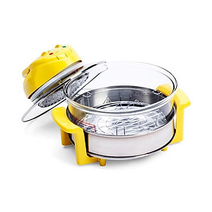 Lò nướng thủy tinh KHALUCK.HOME KL-658H với công nghệ đèn halogen nướng đối lưu - HÀNG CHÍNH HÃNG