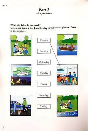 Sách Cambridge Young Learner English Test Movers 6: Student Book