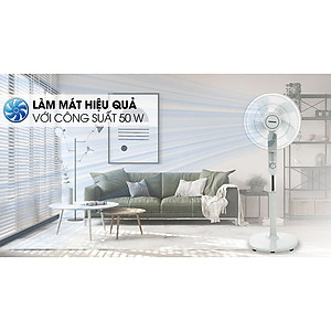 Quạt đứng Toshiba F-LSA10(H)VN (50W) - Xám - Hàng chính hãng