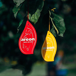 Lá Thơm Treo Xe Ô Tô Areon Chính Hãng Nhập Khẩu Bulgaria | Lá Thơm Treo Xe Areon Khử Mùi Khó Chịu Trên Xe, Mang Mùi Hương Thiên Nhiên, Không Gây Hại Đến Sức Khỏe