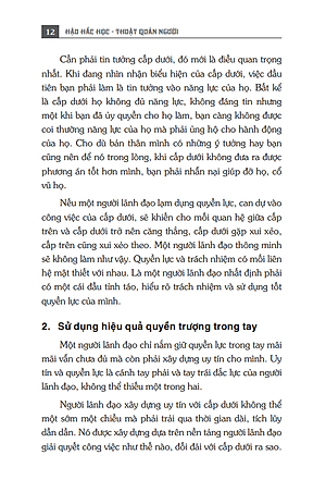 Hậu Hắc Học - Thuật Quản Người (Tái Bản)