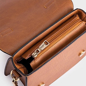 Túi Lata ( Thời trang nữ đi chơi size 21 - Túi đeo chéo da HN92 )