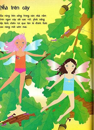 Sách Dán Hình Sáng Tạo Trang Phục Búp Bê - Những Nàng Tiên