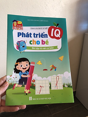 Bộ 8 Cuốn Phát Triển IQ Cho Bé Dành Cho Bé 5-6 Tuổi Bé tập so sánh
