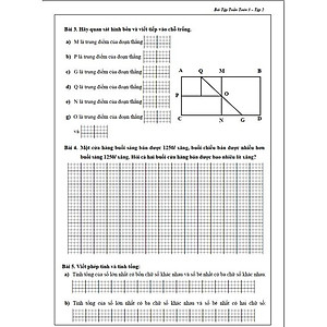 Sách - Combo Bài Tập Tuần và Đề Kiểm Tra Lớp 3 học kì 2 - Môn Toán và Tiếng Việt (4 cuốn)