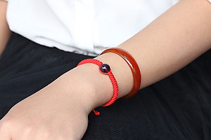 Vòng Tay Kết Dây Hạt Thạch Anh Tím Ngọc Quý Gemstones GA19