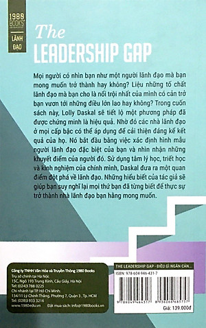 Sách The Leadership Gap