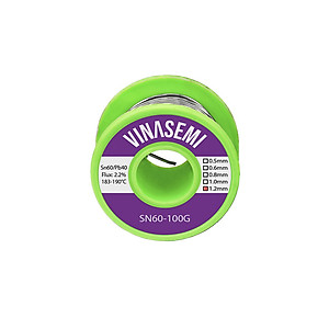 Thiếc Hàn Vinasemi 1.2 Sn60 Pb40 100G