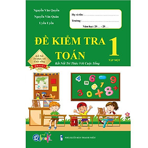 Sách - Combo Bài Tập Tuần và Đề Kiểm Tra 1 - Toán và Tiếng Việt học kì 1 - Kết nối tri thức với cuộc sống (4 cuốn)