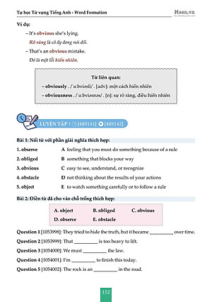 Sách - Tự Học Từ Vựng Tiếng Anh - Word Formation