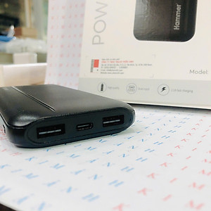 Sạc Dự Phòng Ham.mer H5 10000mah, có tem chống giả, Hàng chính hãng