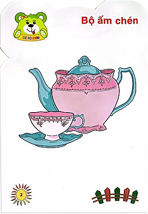 Sách Bé tô màu - Đồ dùng gia đình