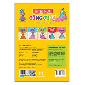 Sách Túi Bé Tô Màu Công Chúa ( 6 Cuốn )