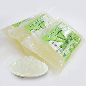 Hạt Nha đam (Lô hội) nguyên chất GTP (1kg/bao) - Topping mới lạ cho trà sữa, trà đào, hồng trà, lục trà...