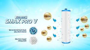 Bộ 3 lõi lọc thô Karofi Smax Pro V 1 2 3 - Hàng chính hãng