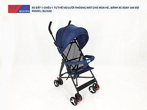Xe đẩy lưới siêu nhẹ - thoáng khí