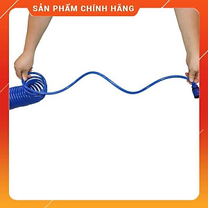 Bộ vòi xịt nước tưới cây đa năng tăng áp lực nước kèm dây tưới dạng lò xo co dãn 319814 loại 10m 