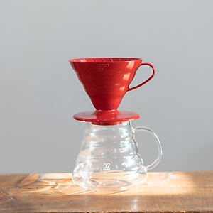 Phễu pha cà phê Hario V60 Coffee Dripper (phễu nhựa, 3 màu)