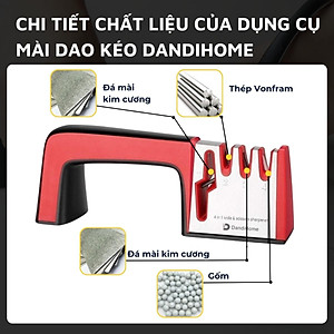 Dụng cụ mài dao kéo đa năng 4 trong 1 DandiHome