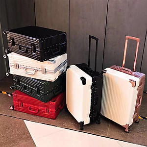  Vali Kéo Khung Nhôm Khóa Sập Chống Bể Vỡ, Chống Trầy Xước Size 20inch & 24inch & 28inch