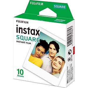 Film Instax Square Viền Trắng - Giấy in ảnh vuông cho máy chụp lấy liền Instax Square - Hàng Chính Hãng