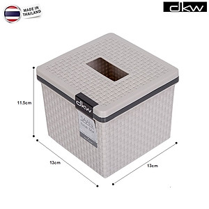 Hộp đựng khăn giấy sang trọng dùng cho nhà hàng, quán ăn DKW Made in Thailand