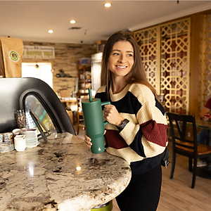 [Elemental chính hãng - Thương hiệu Mỹ] Ly giữ nhiệt Commuter Elemental 1180ml thép không gỉ có tay cầm combo ống hút trân châu