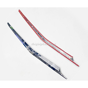 Ốp trang trí tay mở cốp sau Mazda 3 2015-2018 mạ Crom cao cấp