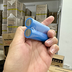 Pin Sạc Nanomax ICR 18650 Dung Lượng 1500mAh 3.7v Cho Loa Kéo Quạt Mini Đèn Pin Tông Đơ Sạc Dự Phòng Hàng Chính Hãng