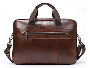 Túi xách nam da bò thật - túi xách nam da bò thật cao cấp ( 15,6")