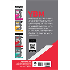 Sách YBM TOEIC Listening 1000 Tập 2: Mục Tiêu Đạt 700+ Điểm TOEIC