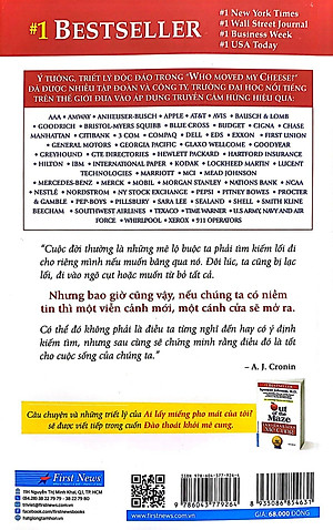 Sách Ai Lấy Miếng Pho Mát Của Tôi ? (Tái Bản)