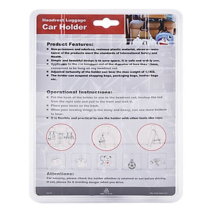 Combo 2 Móc Treo Đa Năng Trên Ô Tô CIND S2215W