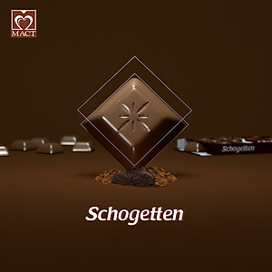 Sôcôla Thanh 13 Vị Schogetten - Đắng - 100g