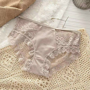 COMBO 5 QUẦN THUN LẠNH PHỐI REN DÂY EO 1712