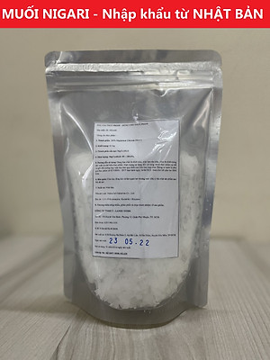 2kg Muối Nigari Nhật Bản tạo đông đậu hũ đậu phụ (Made in Japan) Chiết từ bao 20kg