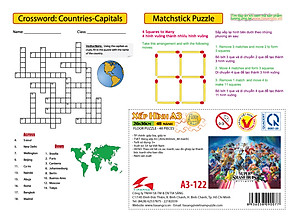 Xếp hình Tia Sáng  Super Smash Bros (48 Mảnh Ghép) - Tặng kèm câu đố mặt sau cho bé