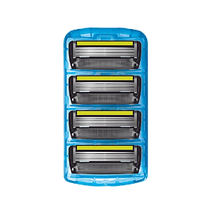 DORCO PACE 6 - Dao Cạo Hàn Quốc 6 Lưỡi - Hộp Gồm 4 Đầu Cạo