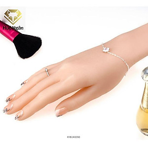 Lắc tay bạc 925 Huệ Ngân - Hoa anh đào RYB140090