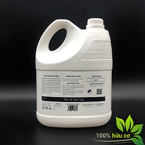 Nước rửa tay hữu cơ diệt khuẩn dạng bọt hương Nhài 4000ml thương hiệu Ecocare ( tặng kèm vỏ tạo bọt)