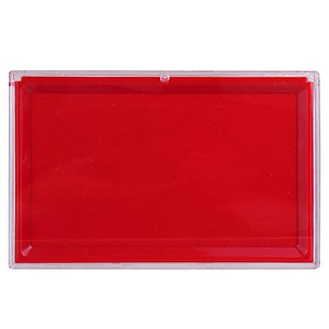 Khay mực dấu Deli, 138x88x26 mm, Đỏ - E9864